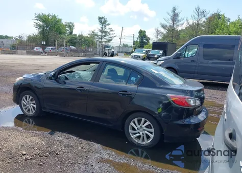 2012 Mazda Mazda3 I Touring from USA, damaged, VIN JM1BL1V81C1565828